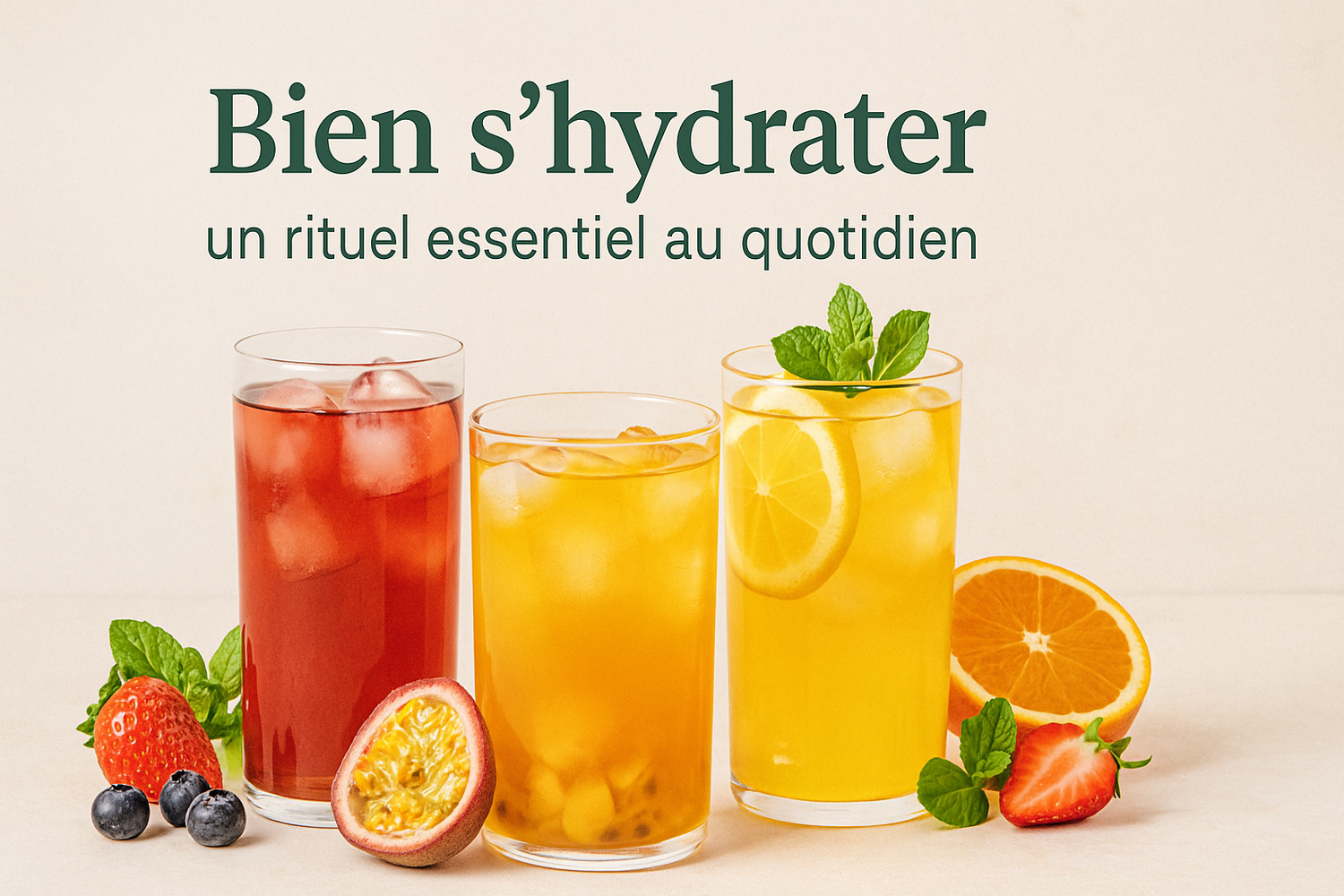 On ne le dira jamais assez : Bien s’hydrater : un rituel essentiel au quotidien