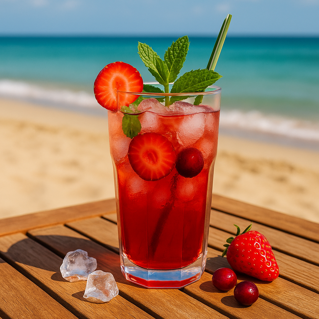 Recette : Thé glacé Berrylicious