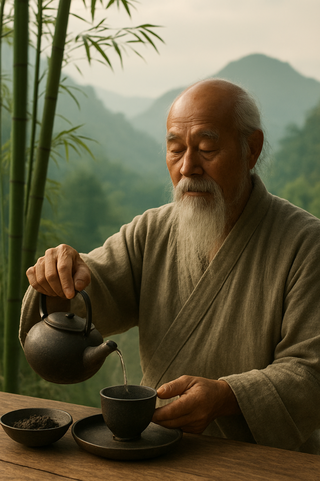 Qu'a à nous dire Lao Tseu sur l'art de préparer le thé ? Une interview exclusive depuis l'au-delà.