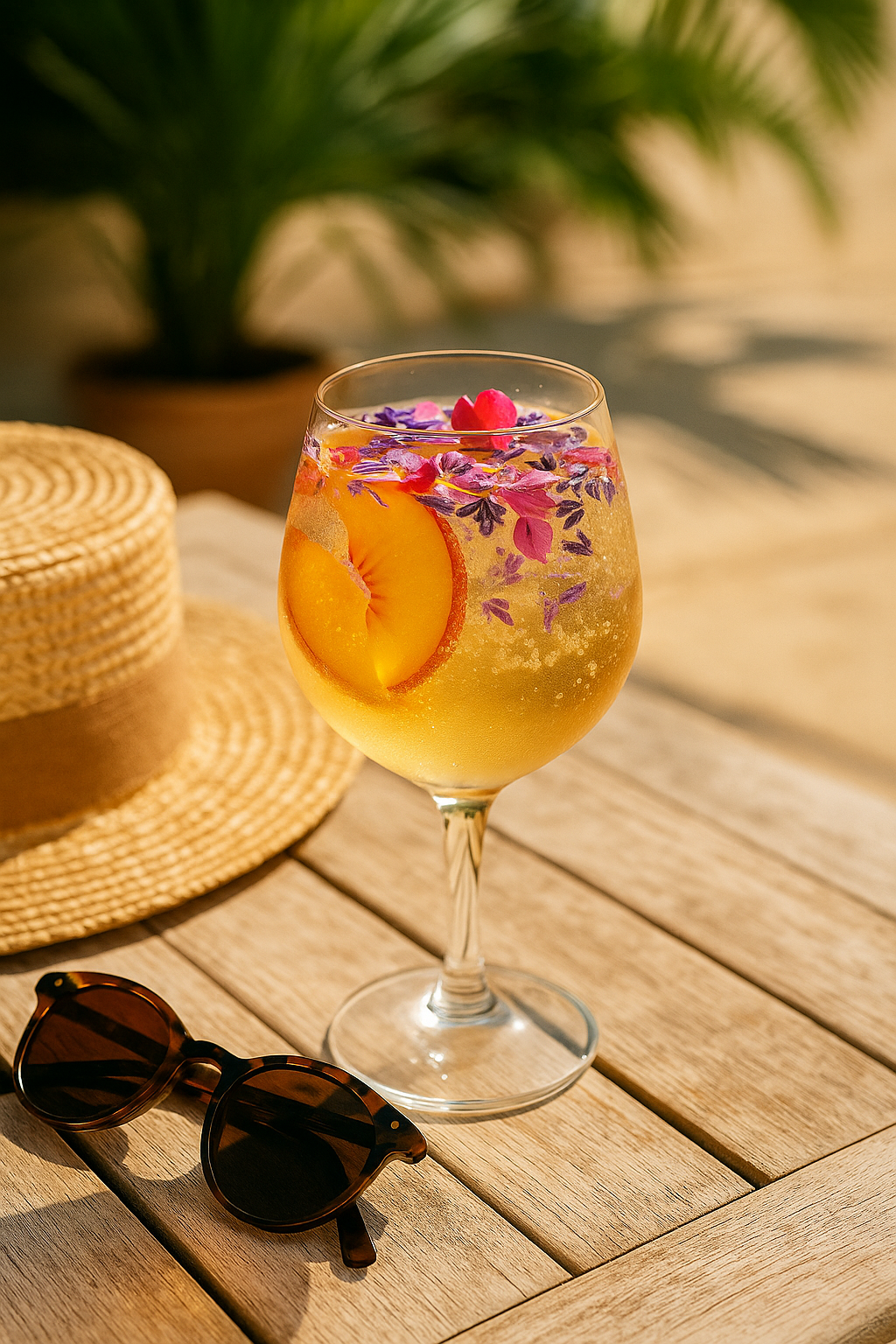 White Blossom Spritz — L’infusion pétillante aux fleurs & aux fruits