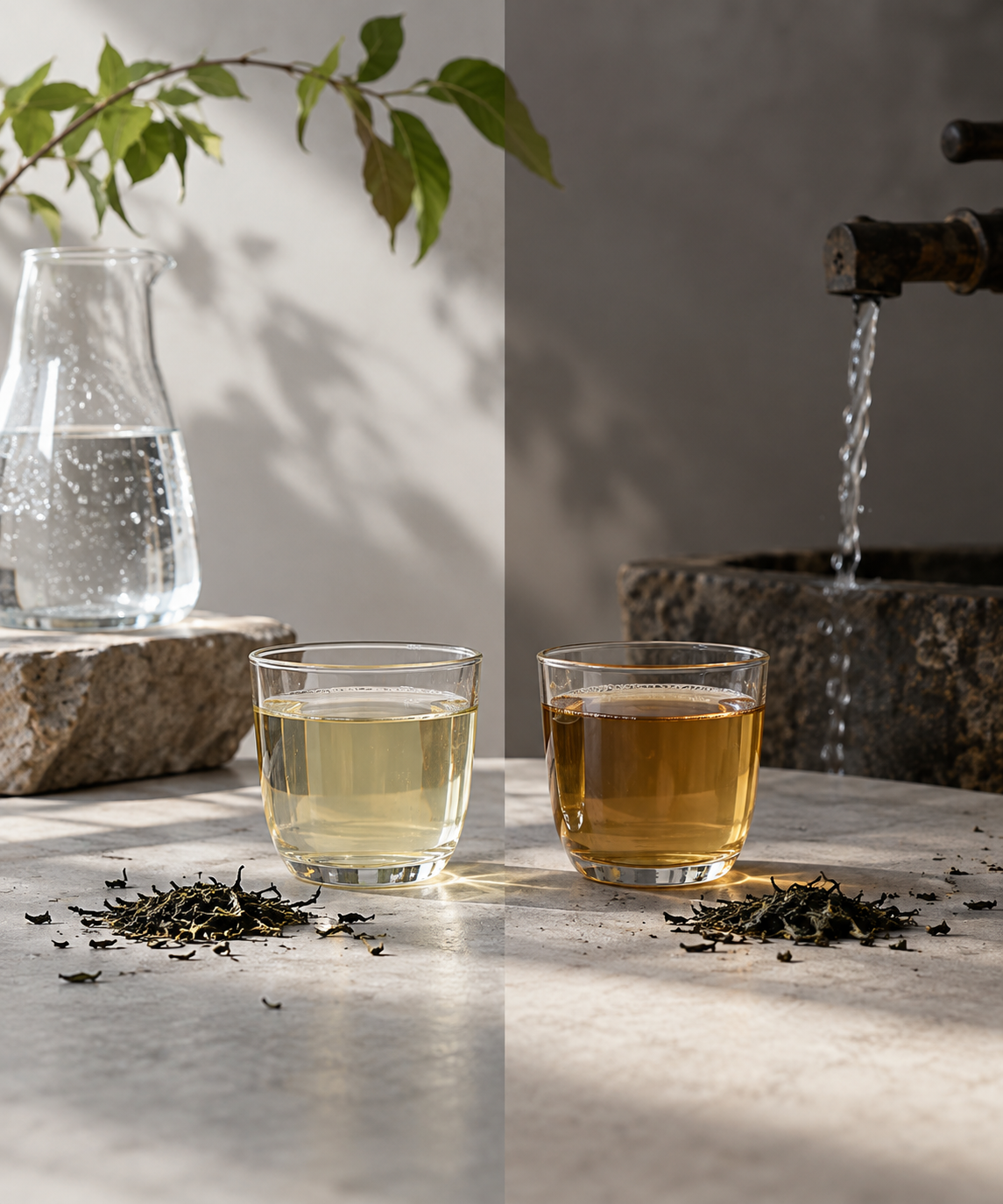 Votre thé est excellent … mais votre eau peut tout gâcher