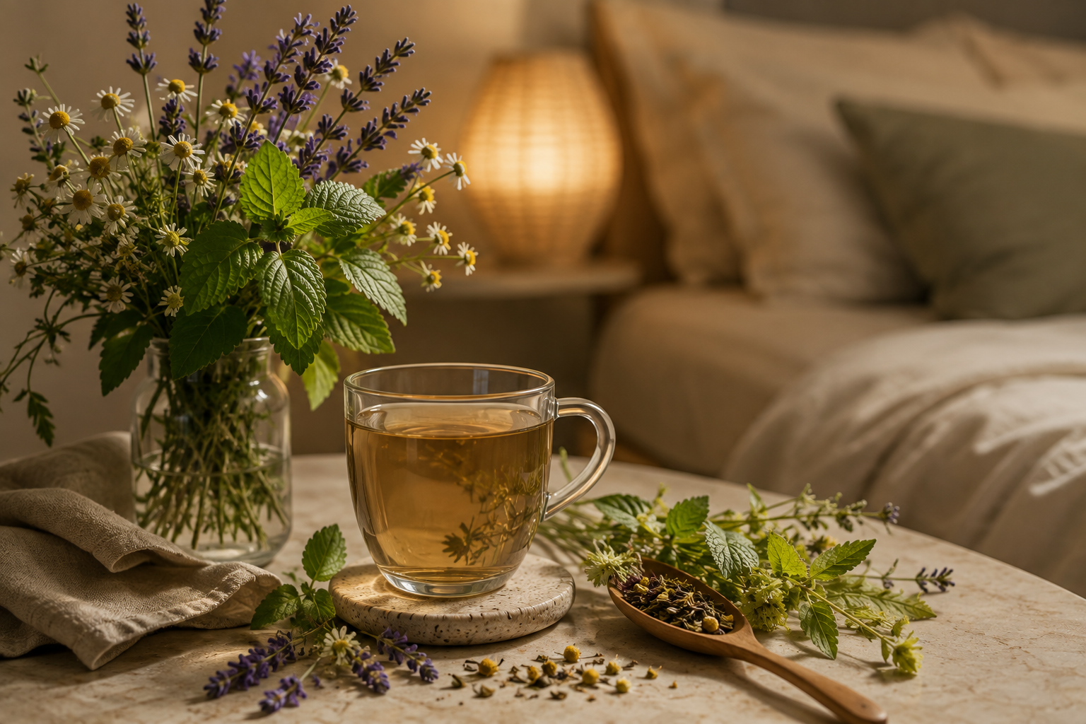 Les meilleures infusions pour mieux dormir pendant les nuits d'été