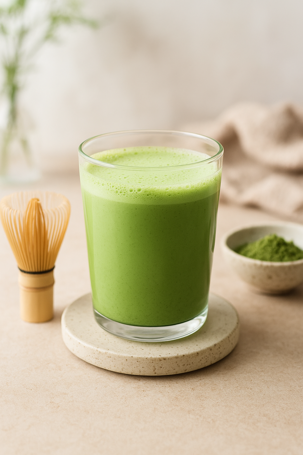 Recette facile : Matcha Latte maison – énergie et douceur dans une tasse