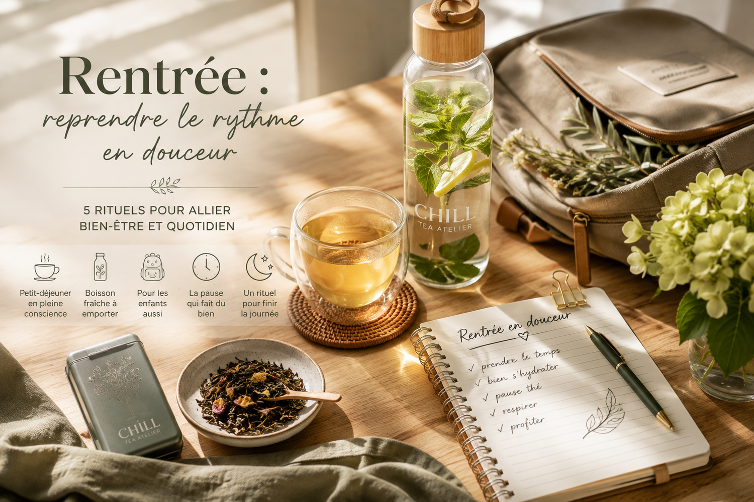 Rentrée : 5 rituels pour reprendre le rythme en douceur