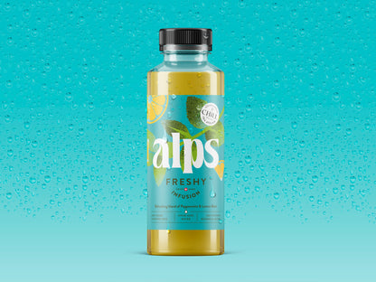 FRESHY ALPS INFUSION - Menthe poivrée, Mélisse &amp; Ortie