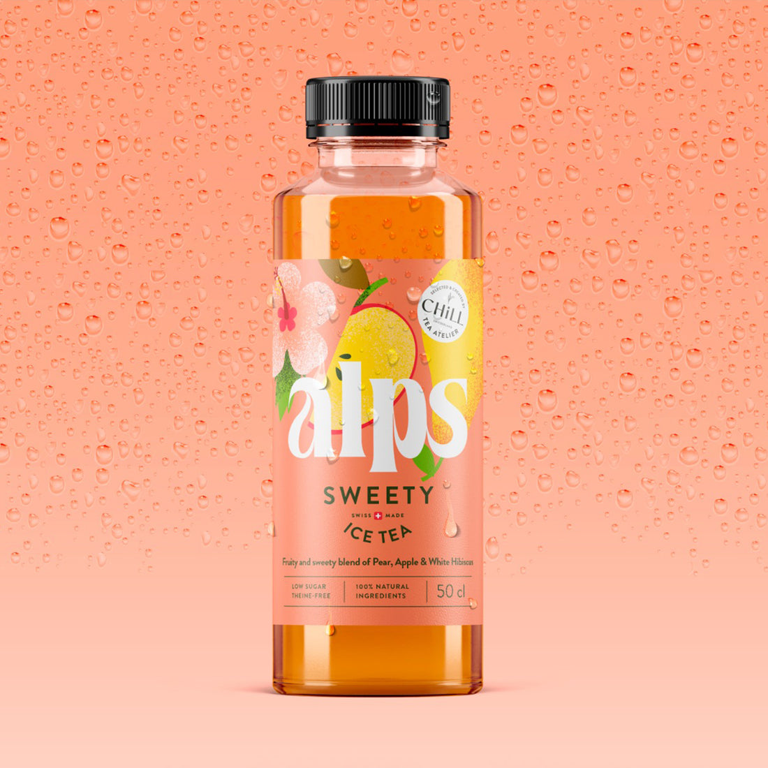 SWEETY ALPS ICE TEA - Poire,Pomme &amp; Hibiscus blanc