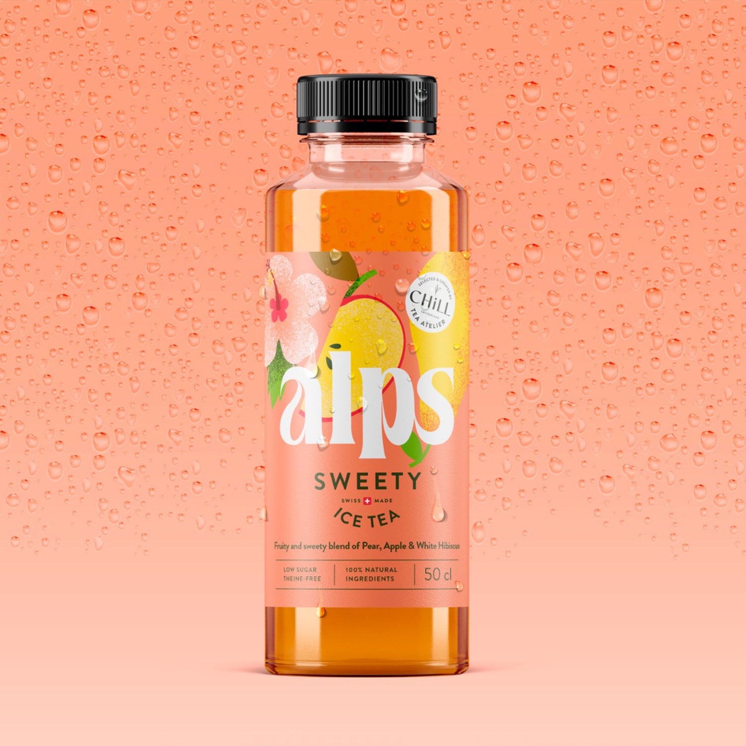 SWEETY ALPS ICE TEA - Poire,Pomme &amp; Hibiscus blanc
