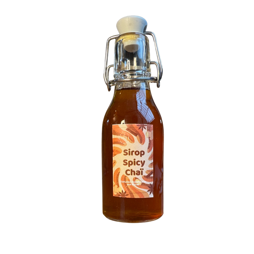 Sirop Spicy Chaï artisanal - EDITION LIMITEE